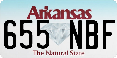 AR license plate 655NBF