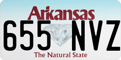 AR license plate 655NVZ