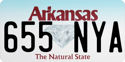 AR license plate 655NYA