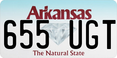 AR license plate 655UGT