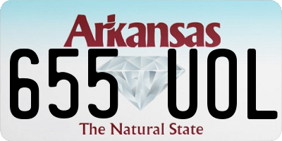 AR license plate 655UOL
