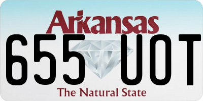 AR license plate 655UOT