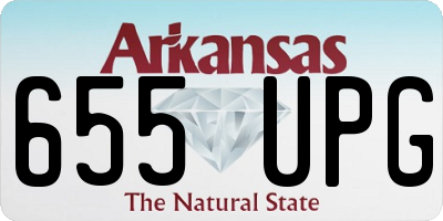 AR license plate 655UPG