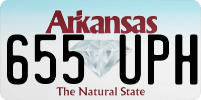 AR license plate 655UPH