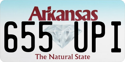 AR license plate 655UPI