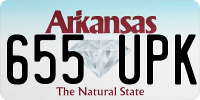AR license plate 655UPK