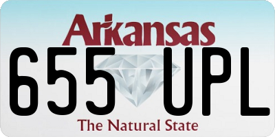 AR license plate 655UPL