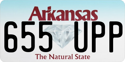 AR license plate 655UPP