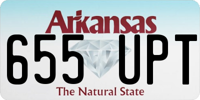 AR license plate 655UPT