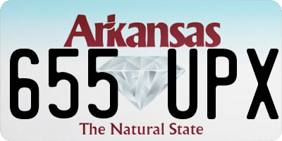 AR license plate 655UPX