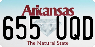 AR license plate 655UQD