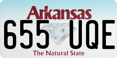 AR license plate 655UQE