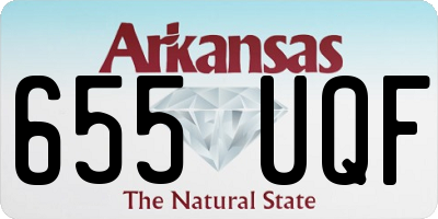 AR license plate 655UQF