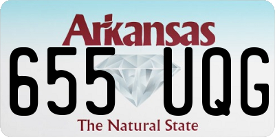AR license plate 655UQG