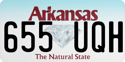 AR license plate 655UQH