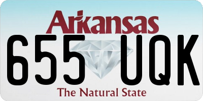 AR license plate 655UQK