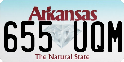 AR license plate 655UQM