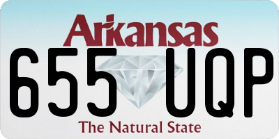 AR license plate 655UQP