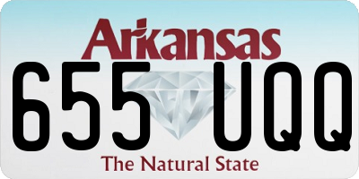 AR license plate 655UQQ