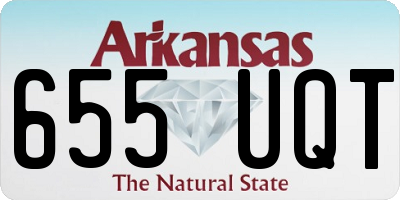AR license plate 655UQT