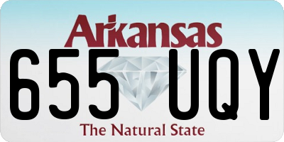 AR license plate 655UQY