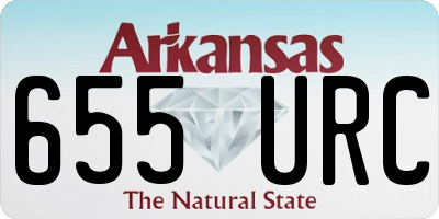 AR license plate 655URC