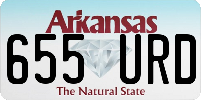AR license plate 655URD