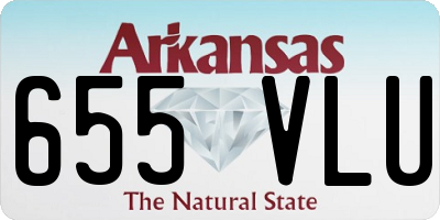 AR license plate 655VLU