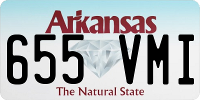 AR license plate 655VMI
