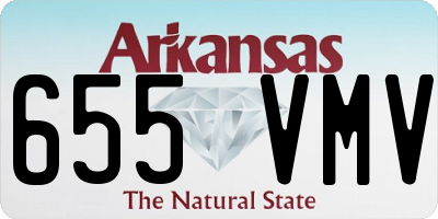 AR license plate 655VMV