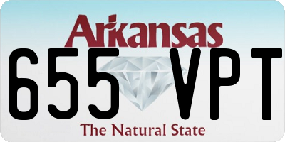 AR license plate 655VPT