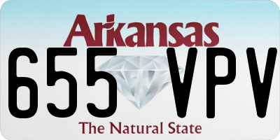 AR license plate 655VPV