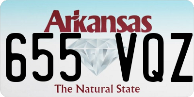 AR license plate 655VQZ