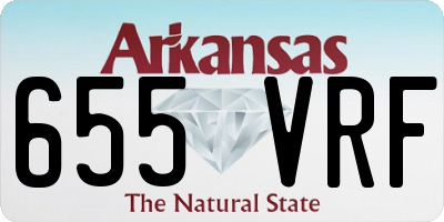 AR license plate 655VRF