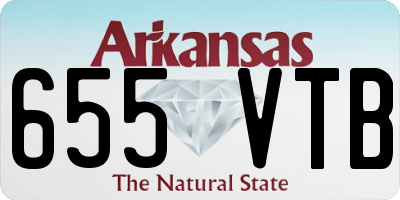 AR license plate 655VTB