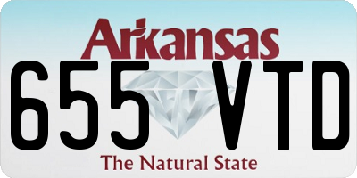 AR license plate 655VTD