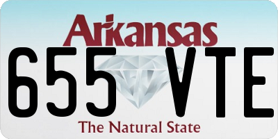 AR license plate 655VTE