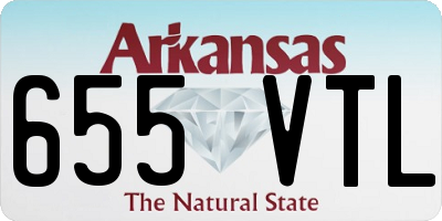 AR license plate 655VTL
