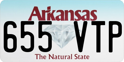 AR license plate 655VTP