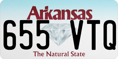 AR license plate 655VTQ