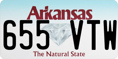 AR license plate 655VTW