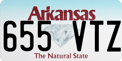AR license plate 655VTZ