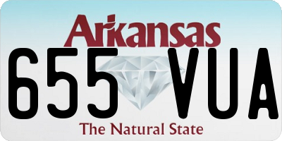 AR license plate 655VUA