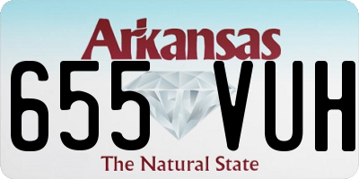 AR license plate 655VUH