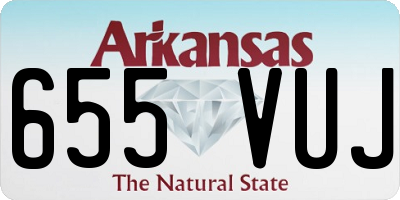 AR license plate 655VUJ