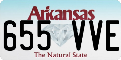 AR license plate 655VVE