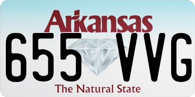 AR license plate 655VVG