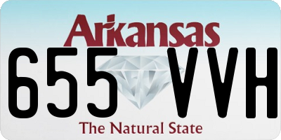AR license plate 655VVH
