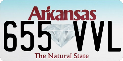 AR license plate 655VVL