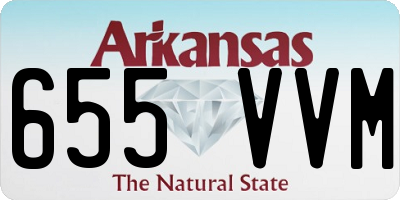 AR license plate 655VVM